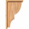 Ekena Millwork Ridgewood Smooth Corbel w/Backplate, Western Red Cedar, 7 1/2"W x 12"D x 20"H COR08X12X20RID01SWR - alternate 3